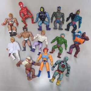 Vintage MOTU He-Man, Skeletor Thundercats Figures Lot 1980s Rare!